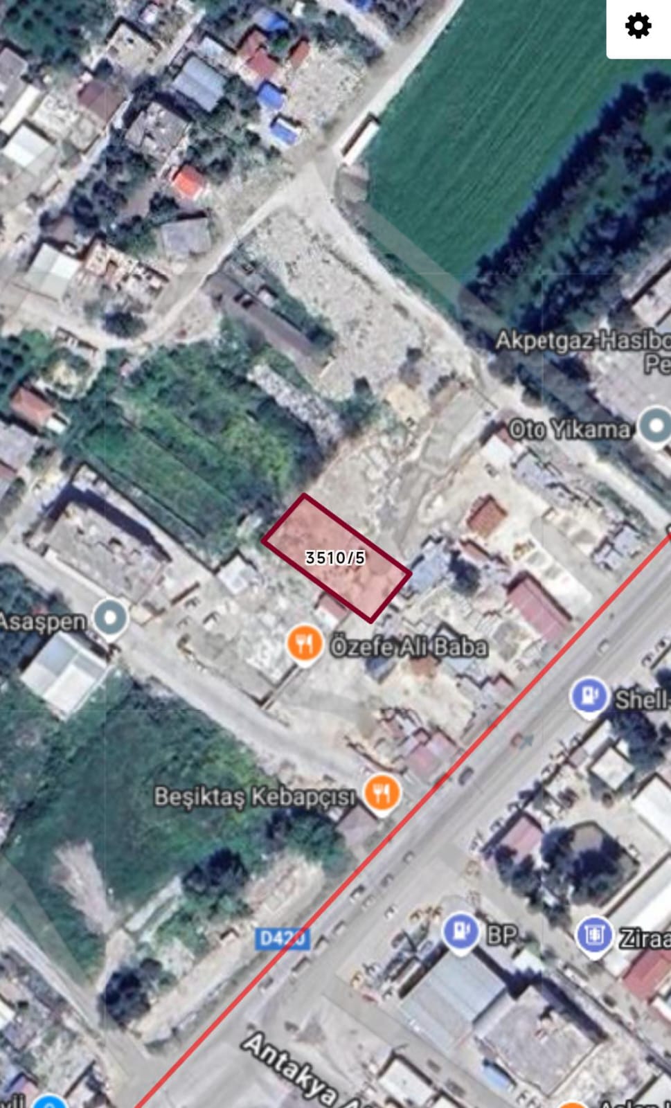 SATILIK ARSA 647 M² Hatay / Antakya / Maşuklu Mh. - HATAY ANTAKYA fotoğraf 4