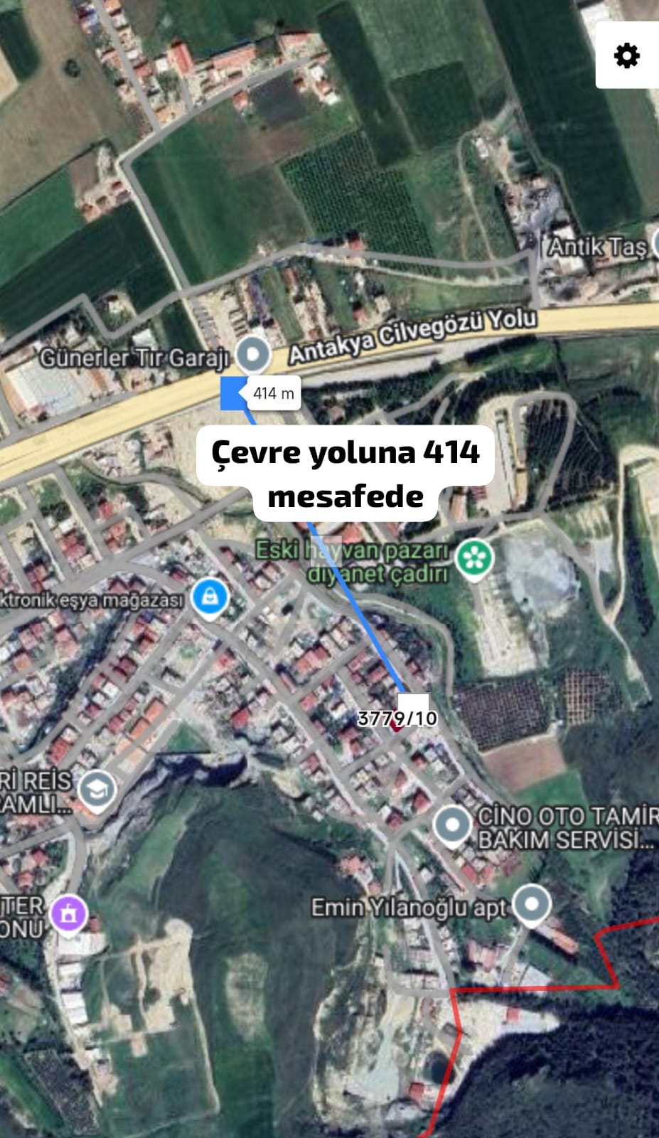 SATILIK ARSA 315 M² Hatay / Antakya / Narlıca Mh. - HATAY ANTAKYA fotoğraf 3