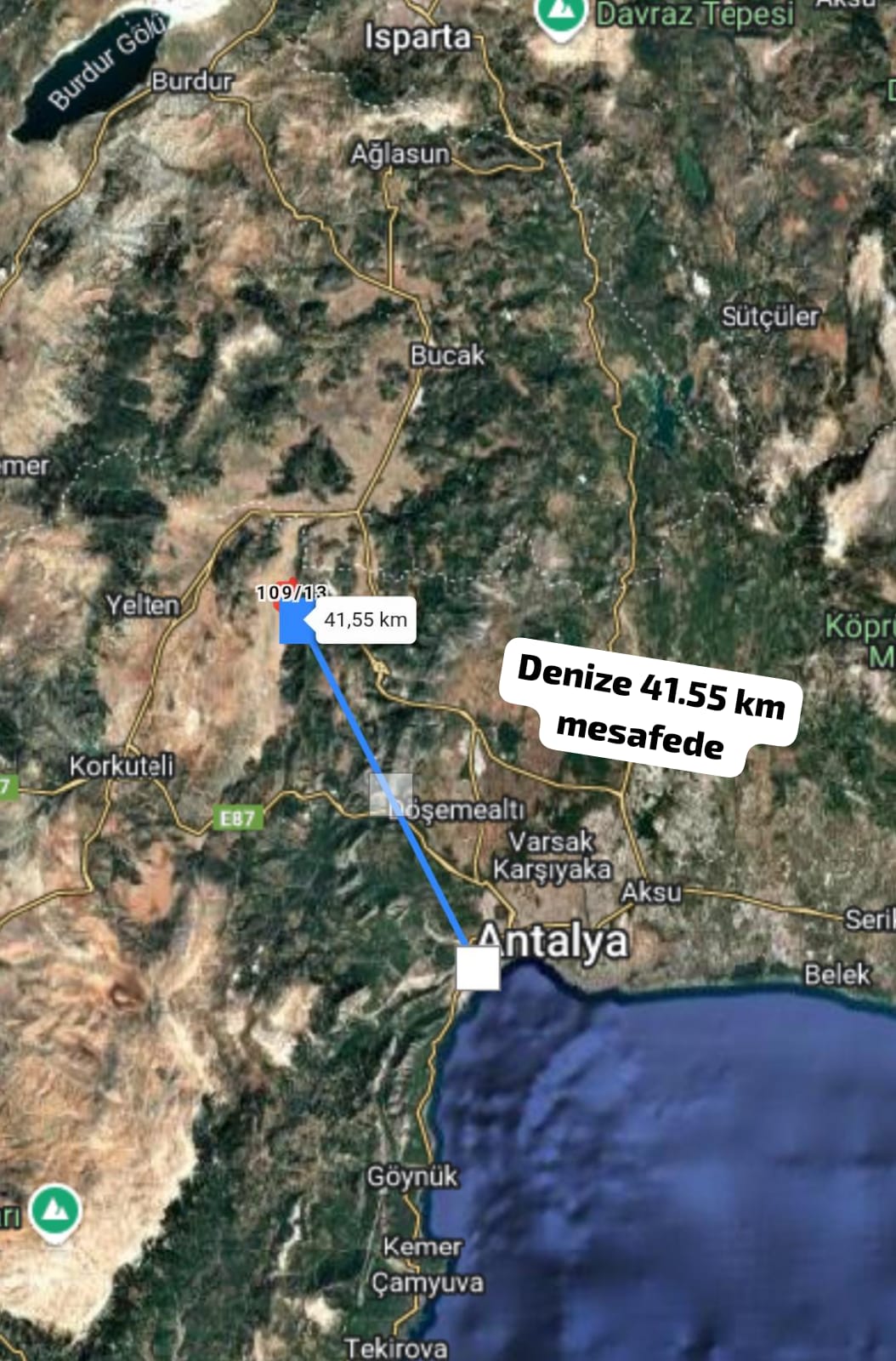 Antalya  Korkuteli Karakuyu Mahallesinde 357 m² SATILIK YOL ÜZERİ ARSA - ANTALYA KORKUTELİ fotoğraf 3