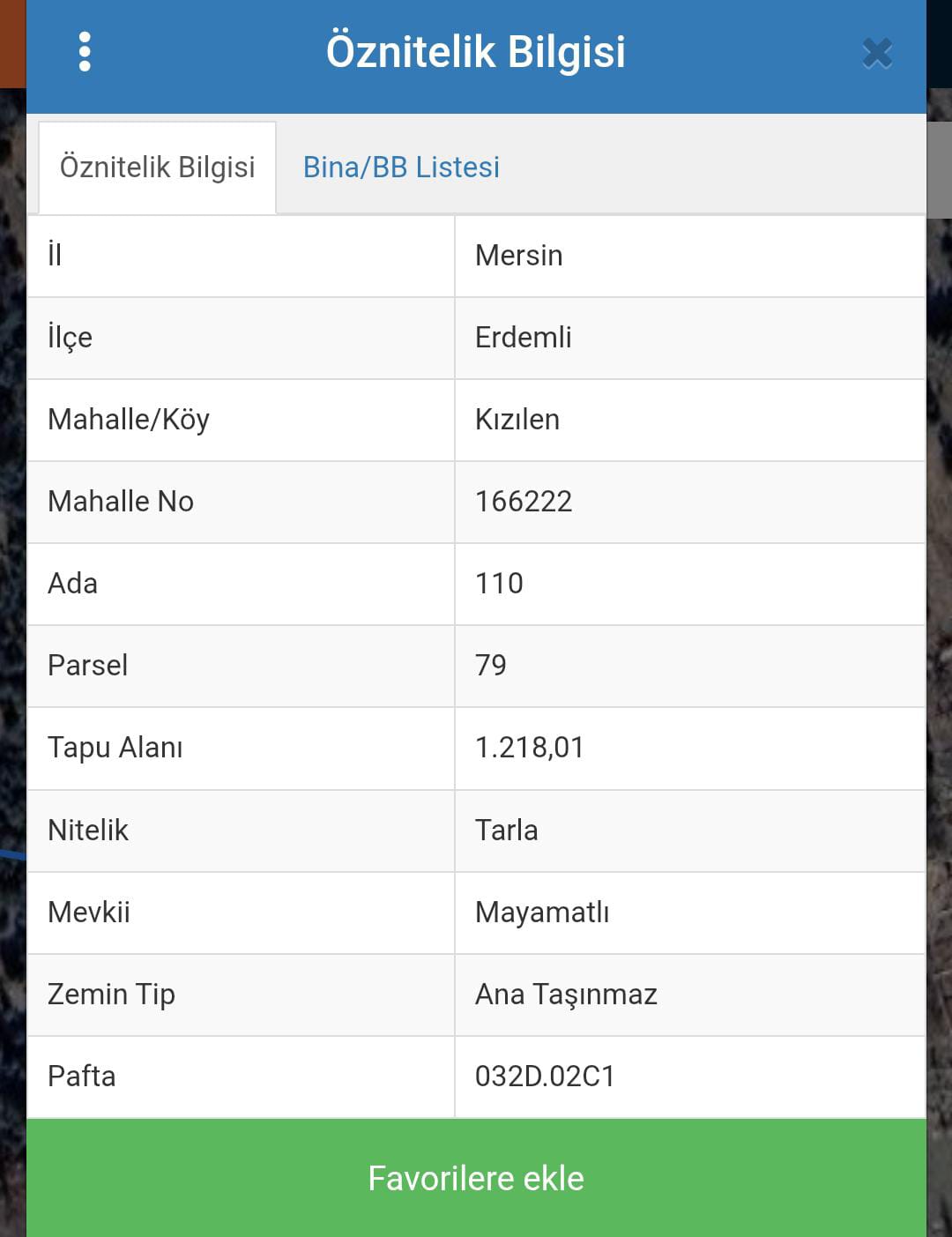    MERSİN ERDEMLİ KZILEN Mh. 1.218M² BAĞIMIZ SATILIKTIR.   - MERSİN ERDEMLİ fotoğraf 3