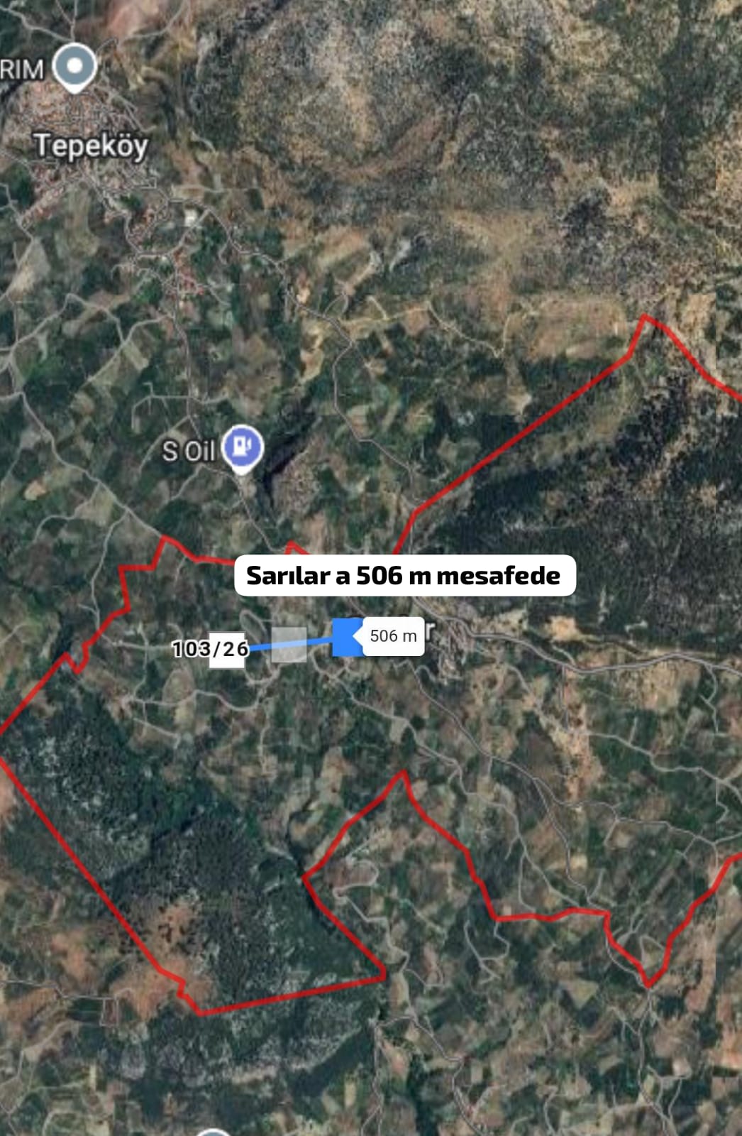 MERSİN MEZİTLİ SARILAR 721 m² TARLAMIZ SATILIKTIR. - MERSİN MEZİTLİ fotoğraf 3