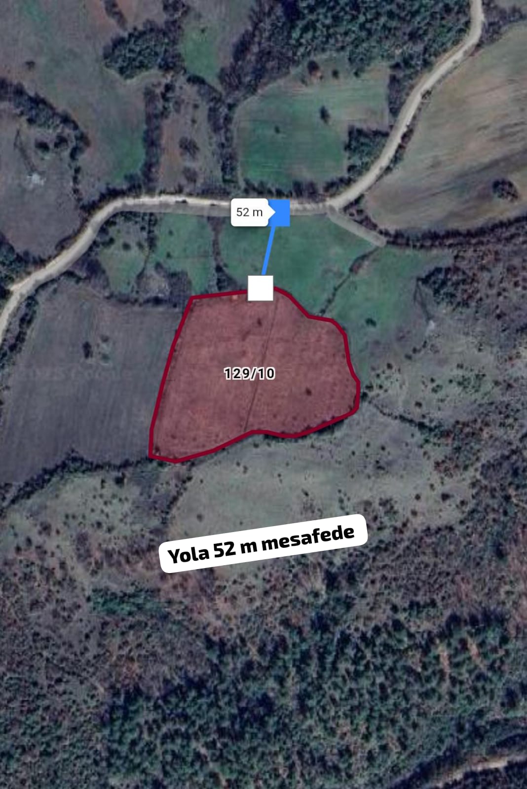 Çanakkale / Lapseki / Hacıgelen Köyünde 12,000 m²  TARLAMIZ SATILIKTIR. - ÇANAKKALE LAPSEKİ fotoğraf 3