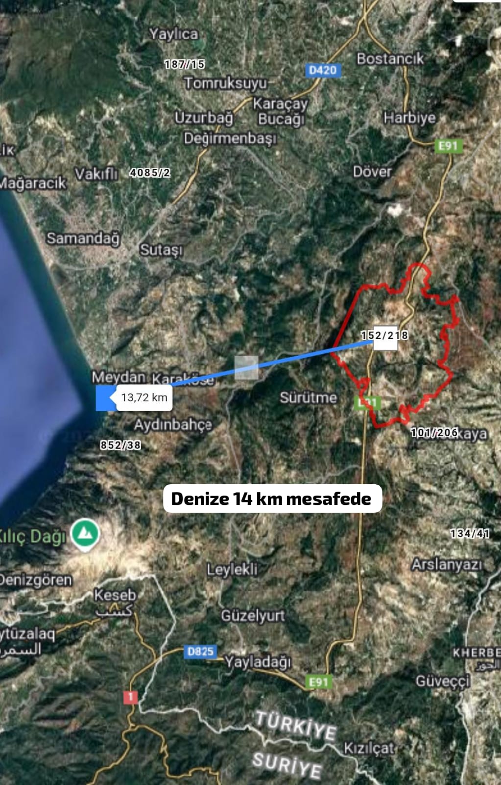 ŞENKÖY HIRBI'DE SATILIK PARSEL 698 M² 