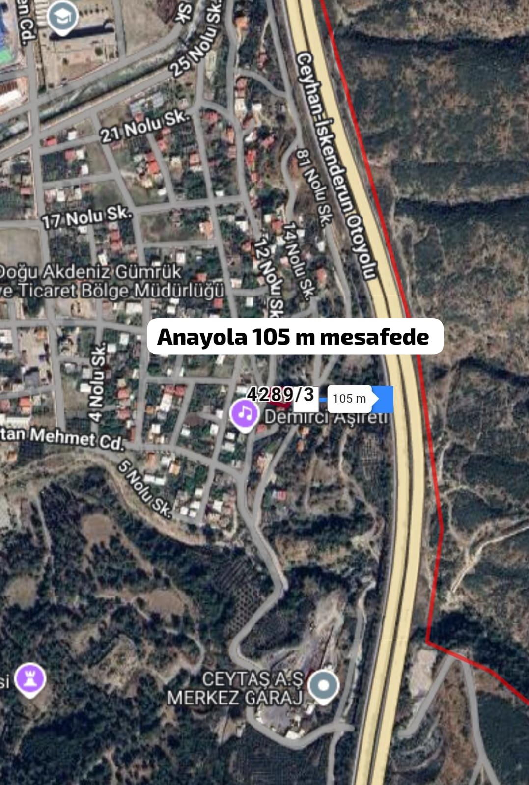 Hatay / Yayladağı / Kurtuluş mahallesinde satılık parsel 415 M² - HATAY YAYLADAĞI fotoğraf 2