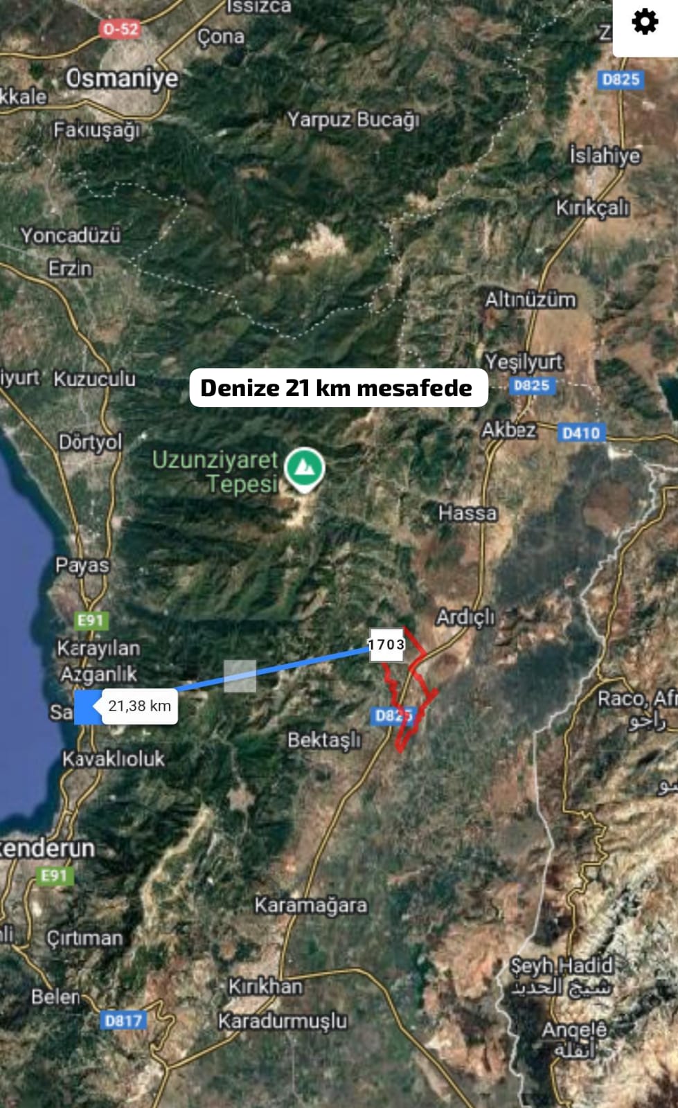 Hatay Hassa küreci Mahallesi'nde satılık müstakil parsel - HATAY HASSA fotoğraf 2