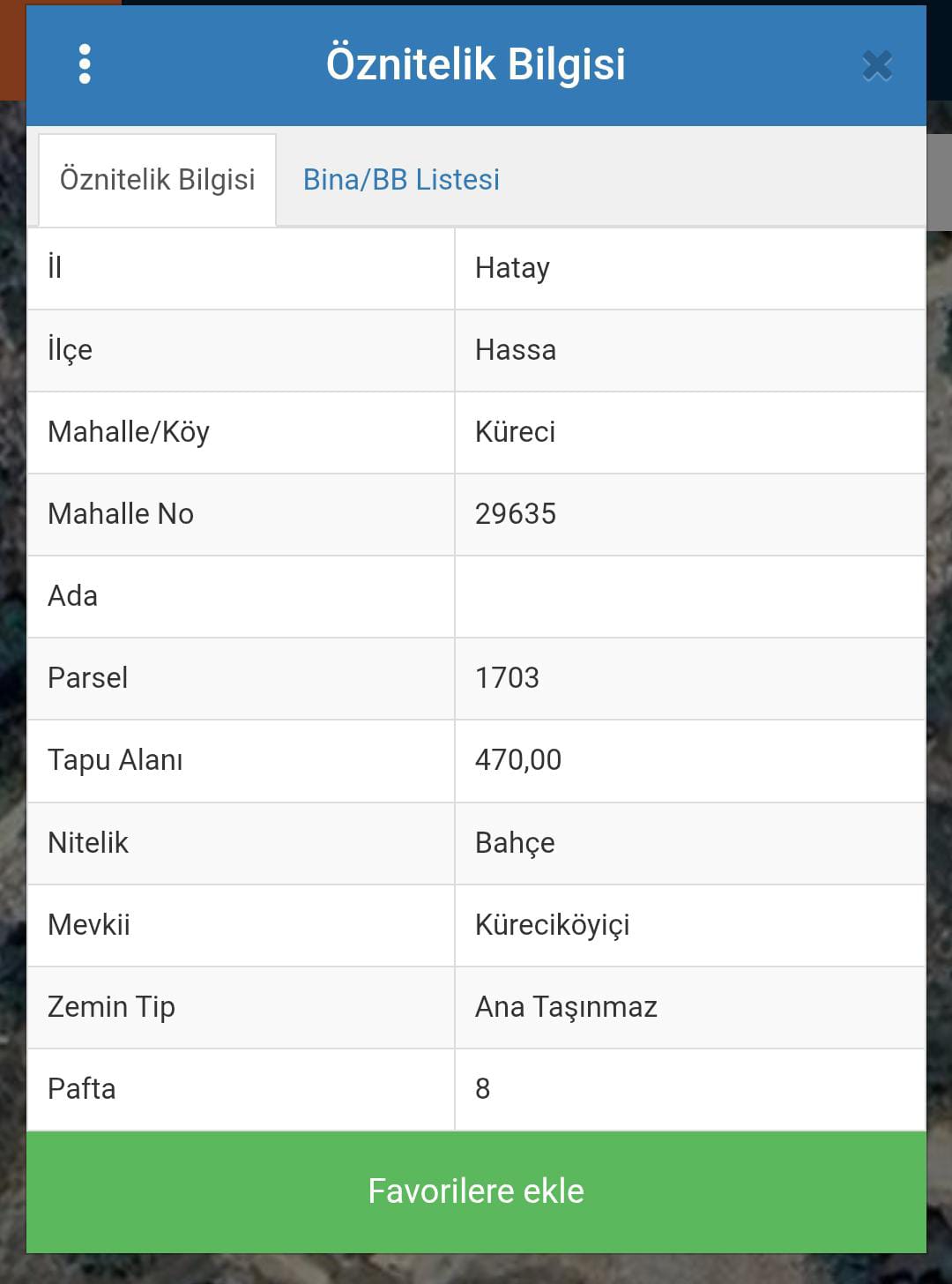 Hatay Hassa küreci Mahallesi'nde satılık müstakil parsel - HATAY HASSA fotoğraf 5