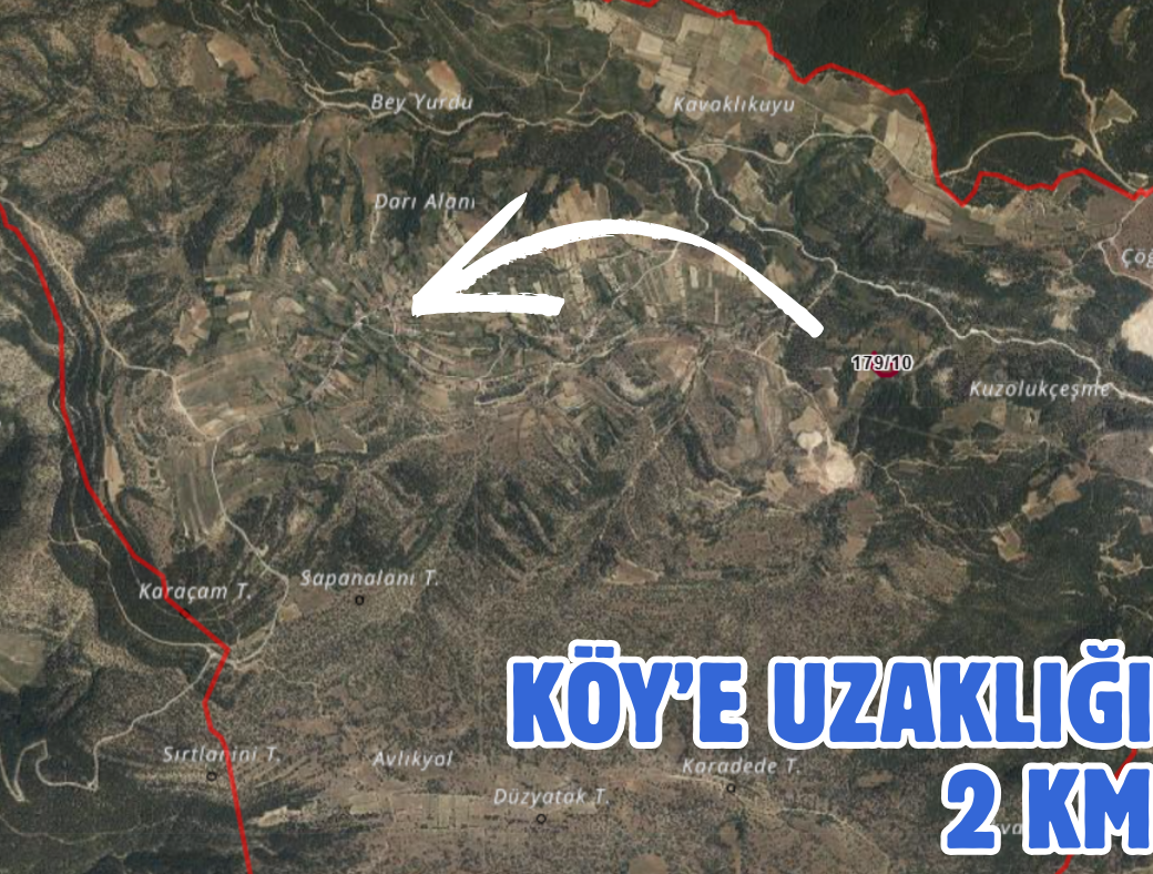 DENİZLİ BOZKURT HAYRETTİN 6.650 M² TARLAMIZ SATILIKTIR - DENİZLİ BOZKURT fotoğraf 3