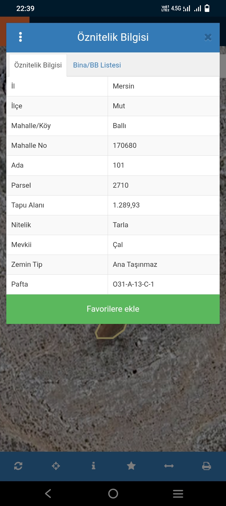 Mersin mut balli 1289 MT² tarlamız satiliktir - MERSİN MUT fotoğraf 3