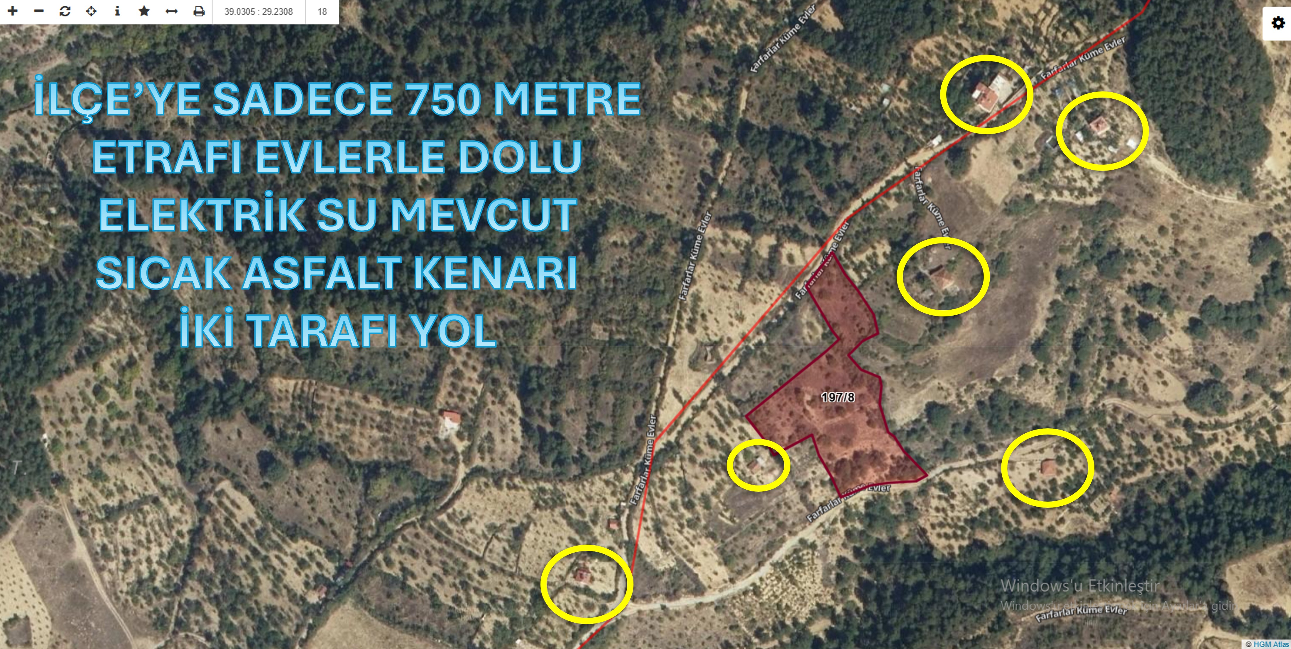 KÜTAHYA ŞAPHANE PAZAR KÖYÜNDE 5.052M² BAHÇEMİZ SATILIKTIR. - KÜTAHYA ŞAPHANE fotoğraf 3