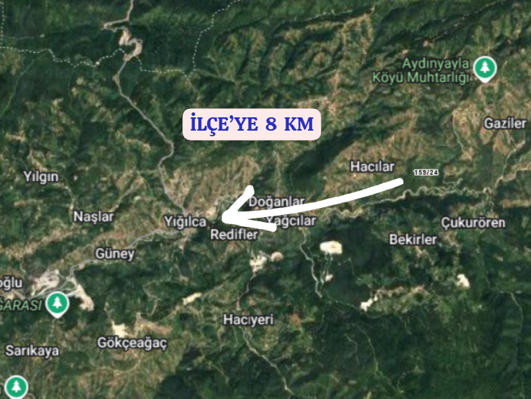 DÜZCE YIĞILCA HACILAR  KÖYÜNDE 4.379  M²  FINDIK BAHÇESİ  SATILIKTIR - DÜZCE YIĞILCA fotoğraf 5