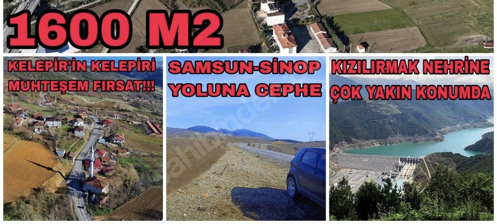samsun alaçam pelitbükü'nde ana yol üzeri geniş cepheli tarla - SAMSUN ALAÇAM fotoğraf 15