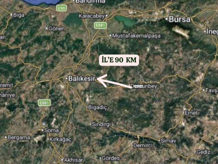 BALIKESİR DURSUNBEY HONDULAR  KÖYÜNDE  5.692  M²  TARLA  SATILIKTIR - BALIKESİR DURSUNBEY fotoğraf 7