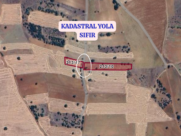 KONYA GÜNEYSINIR AĞRAS  KÖYÜNDE 2.925  M² TARLA  SATILIKTIR - KONYA GÜNEYSINIR fotoğraf 3