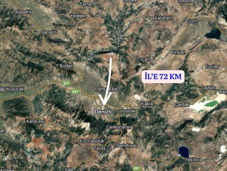DENİZLİ PAMUKKALE GÖZLER  KÖYÜNDE   330  M²  ARSA SATILIKTIR - DENİZLİ PAMUKKALE fotoğraf 7