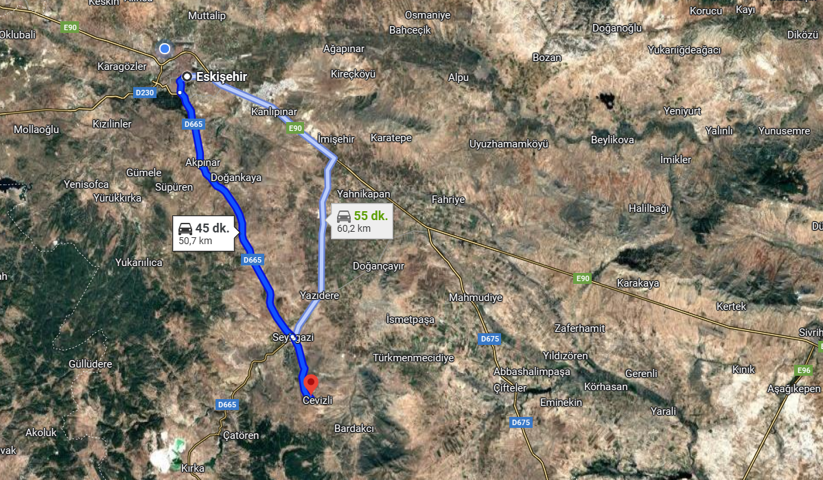  ESKİŞEHİR SEYİTGAZİ CEVİZLİDE 1.083 m2 TARLAMIZ SATILIKTIR. - ESKİŞEHİR SEYİTGAZİ fotoğraf 3