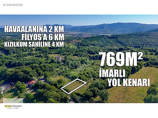 HAVAALANINA 2 KM'DE SARMAŞIK KÖYÜNDE İMARLI 769M² PARSEL - ZONGULDAK ÇAYCUMA fotoğraf 7