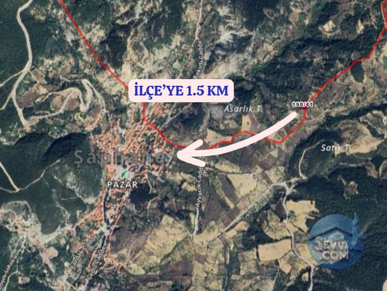 KÜTAHYA ŞAPHANE SUBAŞI YOLA CAPHE 949 M² BAHÇE SATILIKTIR - Kütahya Şaphane fotoğraf 6