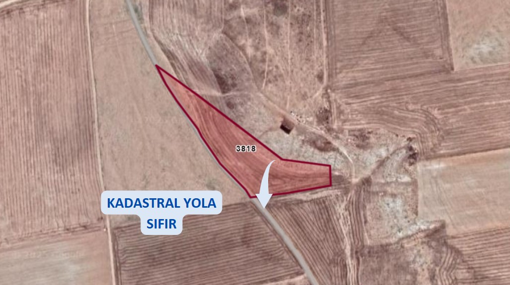 KONYA ÇELTİK GÖKPINAR KÖYÜNDE 11.100 M² TARLAMIZ SATILIKTIR - KONYA ÇELTİK fotoğraf 4