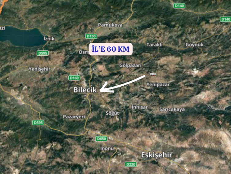 BİLECİK YENİPAZAR BATIBELENÖREN  KÖYÜNDE 648 M² TARLA  SATILIKTIR - BİLECİK YENİPAZAR fotoğraf 7