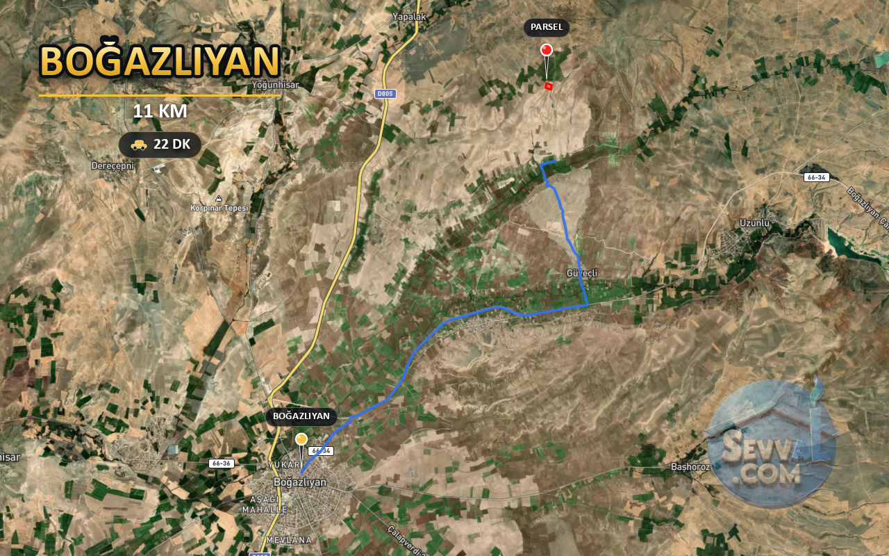 YOZGAT BOĞAZLIYAN GÜVEÇLİ 20.164 m² SATILIK ARSA - YOZGAT BOĞAZLIYAN fotoğraf 5