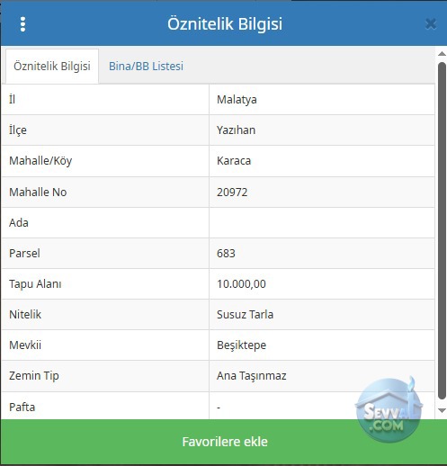 MALATYA YAZIHAN KARACA DA 10.000 M²  TARLAMIZ SATILIKTIR - MALATYA YAZIHAN fotoğraf 2