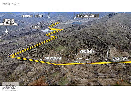 TELEFON FİYATINA ARAZİ VERİYORUZ, 409 M2,RESMİ YOLU VE SUYU VAR! - BİLECİK SÖĞÜT fotoğraf 7