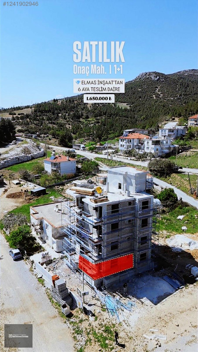 SATILIK BUCAK ONAÇTA SIFIR 1+1 DAİRELER - BURDUR BUCAK fotoğraf 3