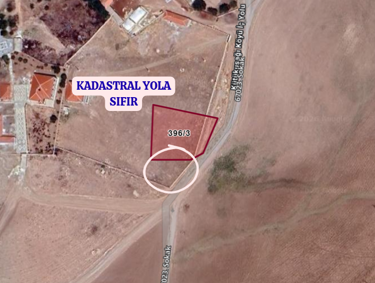 KONYA CİHANBEYLİ KÜTÜKUŞAĞI   KÖYÜNDE  1.927 M²  ARSA  SATILIKTIR - KONYA CİHANBEYLİ fotoğraf 3