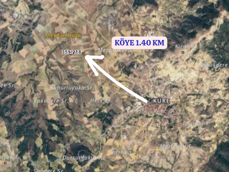 BİLECİK  SÖĞÜT MERKEZ-KÜRE KÖYÜNDE 2.540  M² TARLA SATILIKTIR - BİLECİK SÖĞÜT fotoğraf 4