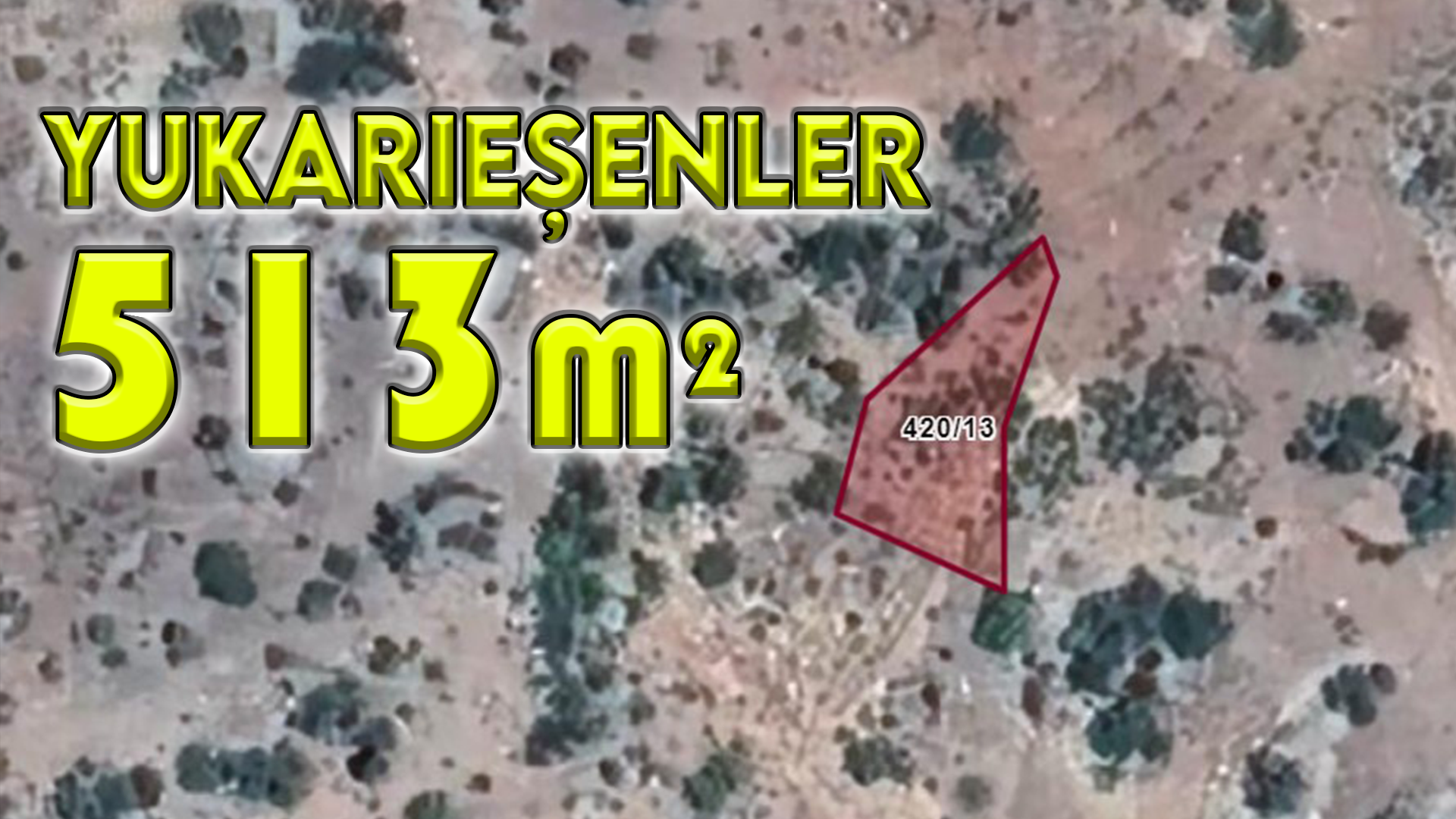 KONYA HADİM YUKARIEŞENLER KÖYÜNDE 513m² TARLA SATILIKTIR - KONYA HADİM fotoğraf 2