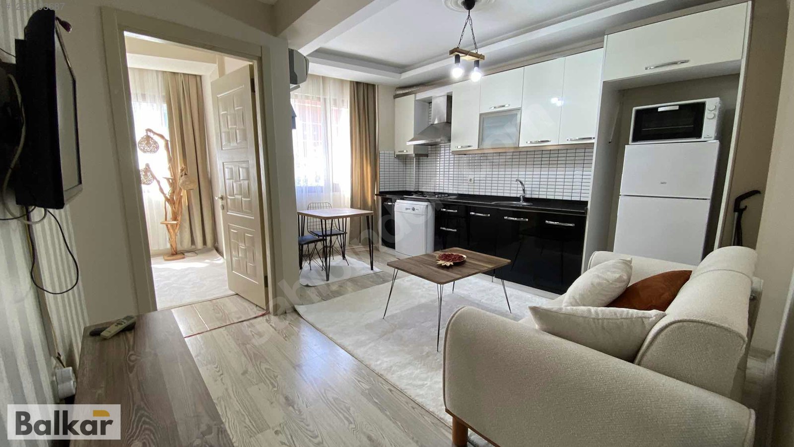 ÜNİVERSİTE YAKINI EŞYALI SATILIK 1+1 DAİRE - İZMİR BUCA fotoğraf 5