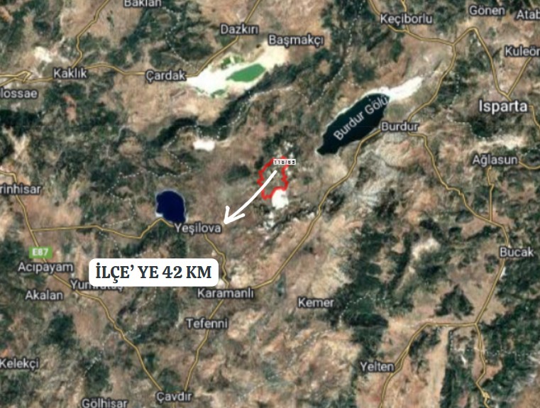 BURDUR YEŞİLOVA YARIŞLI KÖYÜNDE 1139M² TARLAMIZ SATILIKTIR - BURDUR YEŞİLOVA fotoğraf 5