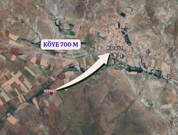 KÜTAHYA MERKEZ KARAÖZ  KÖYÜNDE 1.502 M² TARLA  SATILIKTIR - KÜTAHYA MERKEZ fotoğraf 4