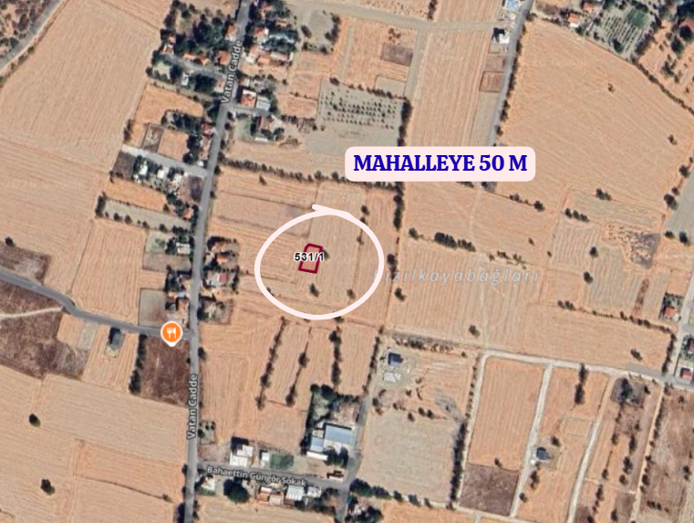 BURDUR BUCAK KIZILKAYA/PAZAR   KÖYÜNDE 400  M²  ARSA SATILIKTIR - BURDUR BUCAK fotoğraf 4