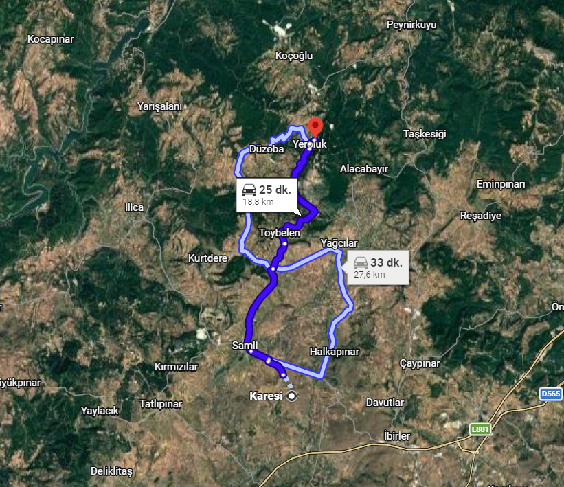 BALIKESİR KARESİ YEROLUK  KÖYÜNDE  2.621 M²  ARSA  SATILIKTIR - BALIKESİR KARESİ fotoğraf 6