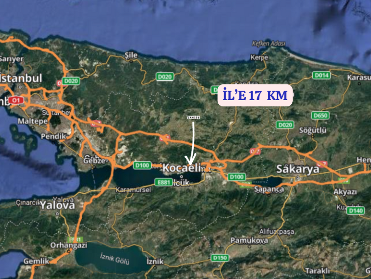 KOCAELİ DERİNCE TERZİLER   KÖYÜNDE  705   M²  BAHÇE  SATILIKTIR - KOCAELİ DERİNCE fotoğraf 10