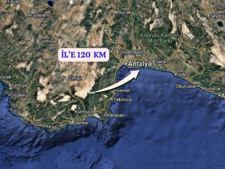 ANTALYA KUMLUCA KARACAÖREN  KÖYÜNDE 1.070  M²  BAHÇE  SATILIKTIR - ANTALYA KUMLUCA fotoğraf 7