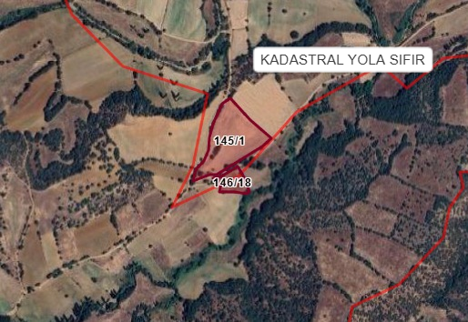 UŞAK EŞME BALABANCI KÖYÜ’NDE 2397 M² TARLA SATILIKTIR - UŞAK EŞME fotoğraf 3