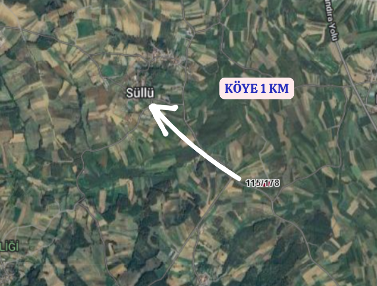 KOCAELİ KANDIRA SÜLLÜ  KÖYÜNDE 794  M² TARLA  SATILIKTIR - KOCAELİ KANDIRA fotoğraf 4