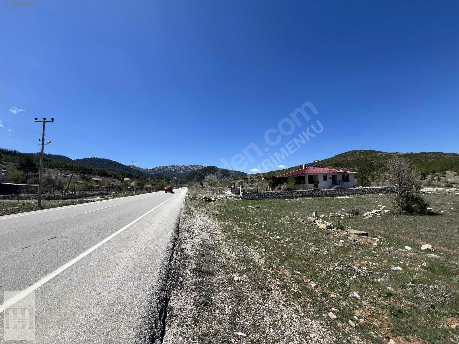 YAYLA KARACULHADA YOL KENARI SATILIK MÜSTAKİL TARLA - MUĞLA SEYDİKEMER fotoğraf 2