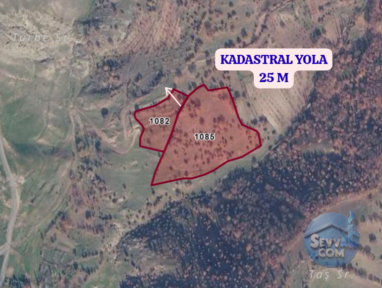 KÜTAHYA ŞAPHANE ÜÇBAŞ  KÖYÜNDE 12.750 M²  TARLA  SATILIKTIR - KÜTAHYA ŞAPHANE fotoğraf 3