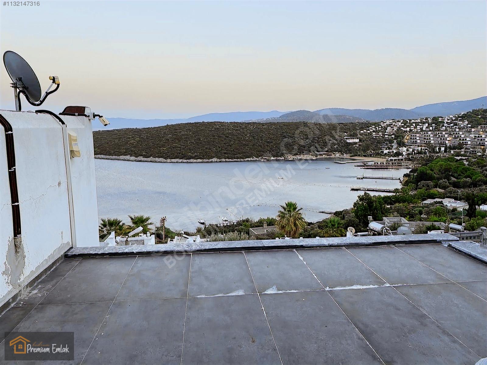 HEKİMKÖY SİTESİNDE FULL DENİZ MANZARALI SATILIK 3+1 VİLLA - MUĞLA BODRUM fotoğraf 14