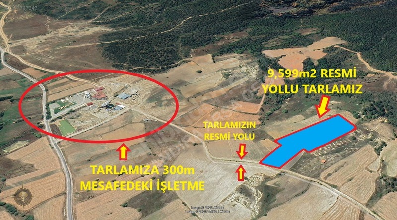 RESMİ YOLLU 9,600 m2 KÖYÜN DİBİNDE HARİKA YATIRIM FIRSATII - KÜTAHYA GEDİZ fotoğraf 2