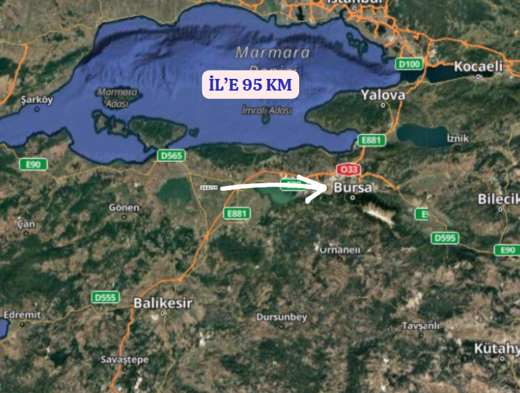 BURSA KARACABEY SULTANİYE   KÖYÜNDE 486  M² ARSA  SATILIKTIR - BURSA KARACABEY fotoğraf 6