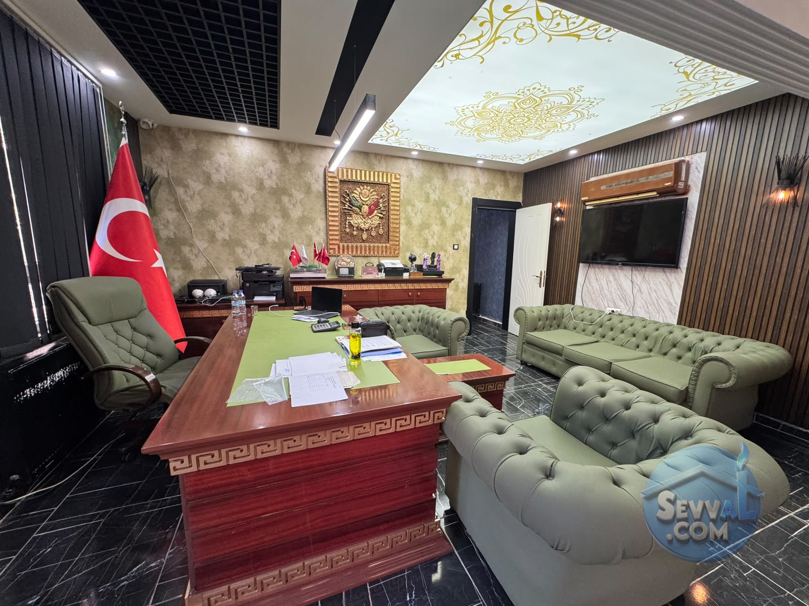 AKİF ERSOY CADDESİ. YÜKSEK GİRİŞ KAT 2+1 ODALI 140 m2  BALKONLU  - ŞANLIURFA HALİLİYE fotoğraf 5