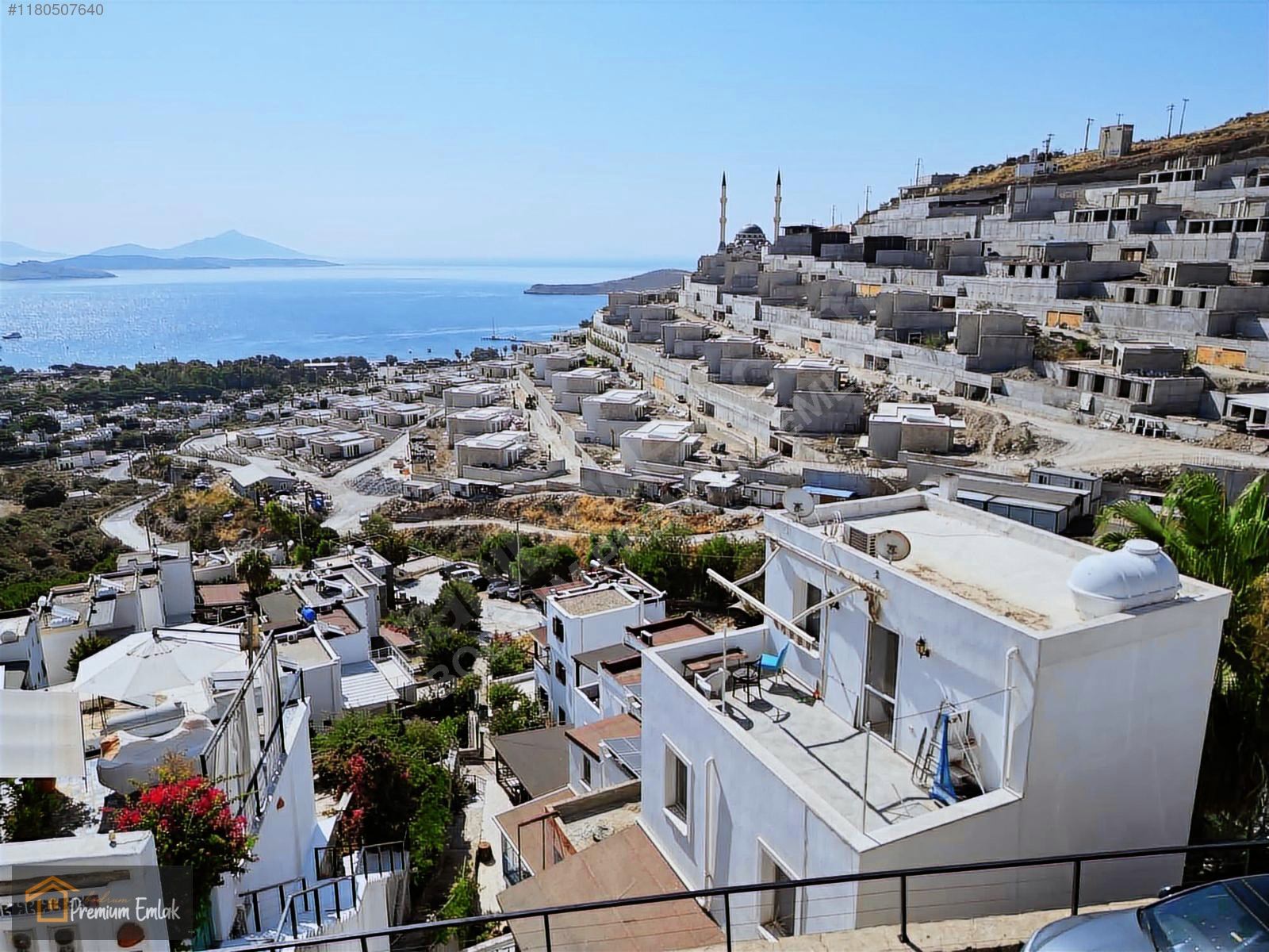 YAHŞİDE FULL DENİZ MANZARALI TAM MÜSTAKİL ÖZEL PLAJLI 4+1 VİLLA - MUĞLA BODRUM fotoğraf 12