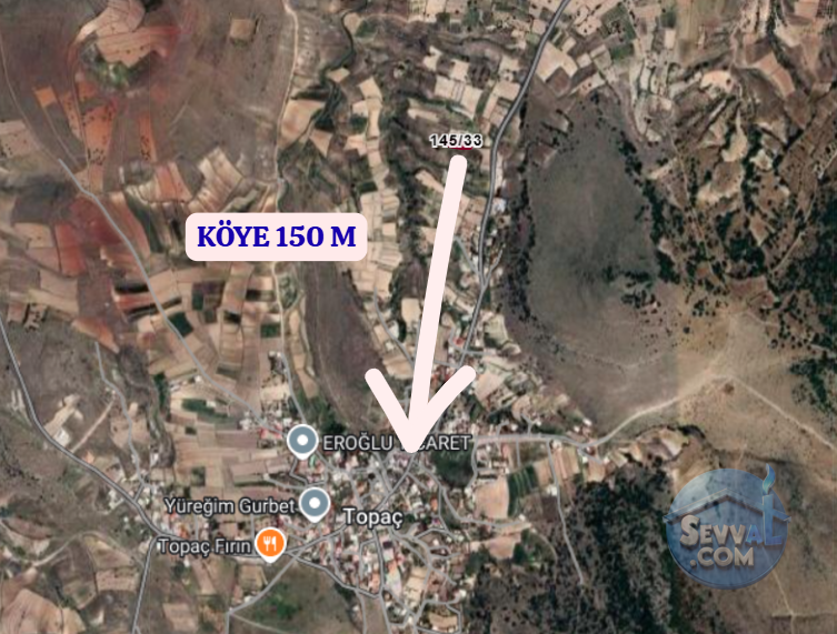 NEVŞEHİR ACIGÖL TOPAÇ  KÖYÜNDE  969 M²  TARLA  SATILIKTIR - NEVŞEHİR ACIGÖL fotoğraf 4
