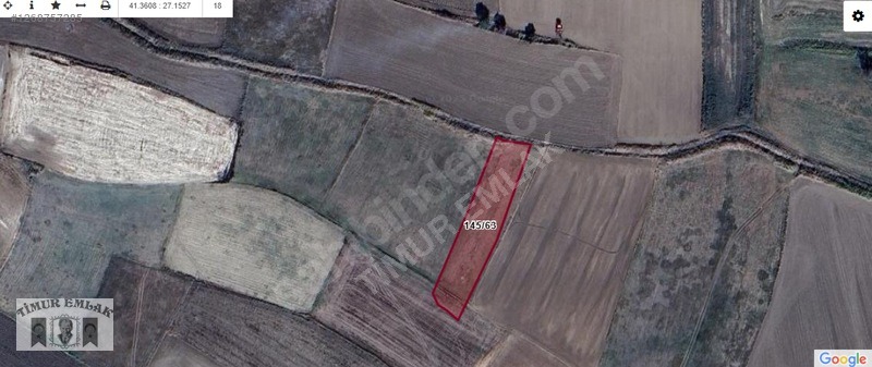 BABAESKİ SİNANLI DA 2.251 M2 TEK TAPU YATIRIMLIK KUPON ARAZİ - KIRKLARELİ BABAESKİ fotoğraf 5