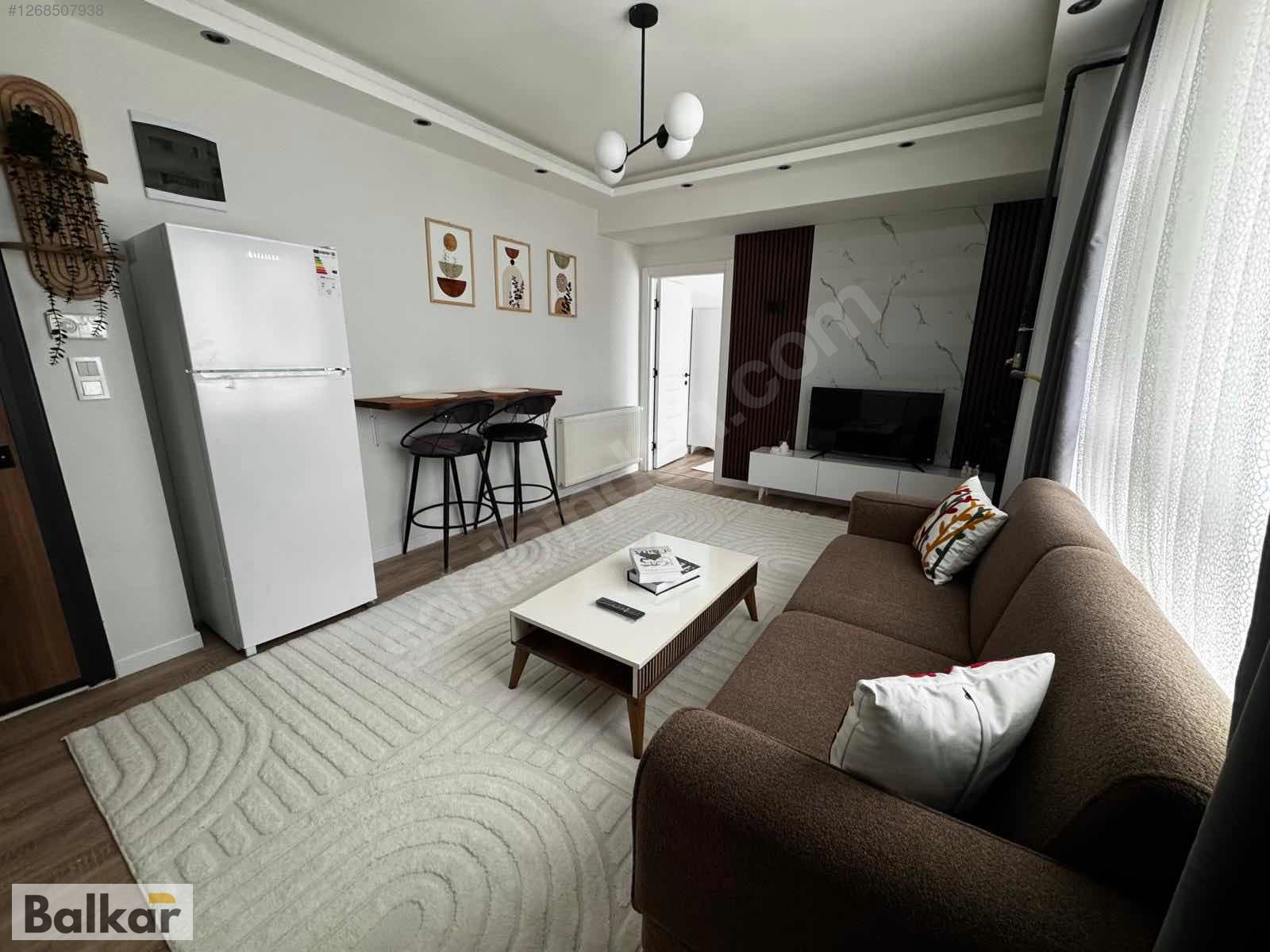TINAZTEPE KAMPÜS KARŞISINDA SATILIK LÜKS EŞYALI 1+1 SIFIR DAİRE - İZMİR BUCA fotoğraf 4