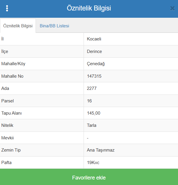 KOCAELİ DERİNCE ÇENEDAĞ  MAHALLESİNDE 145 M² TARLA SATILIKTIR - KOCAELİ DERİNCE fotoğraf 7
